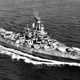 El USS Nevada, en 1944.
